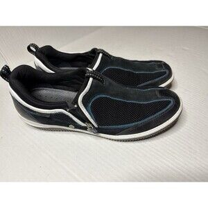Sperry Top-Sider Women's 10‎ Get Wet Black and White Slip-on Comfort